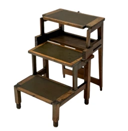 Jac. van den Bosch 't Binnenhuis Art Deco Library Chair or Library Steps, 1916